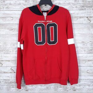 Detroit Red Wings Full Zip Hoodie XL Womens Jacket 319